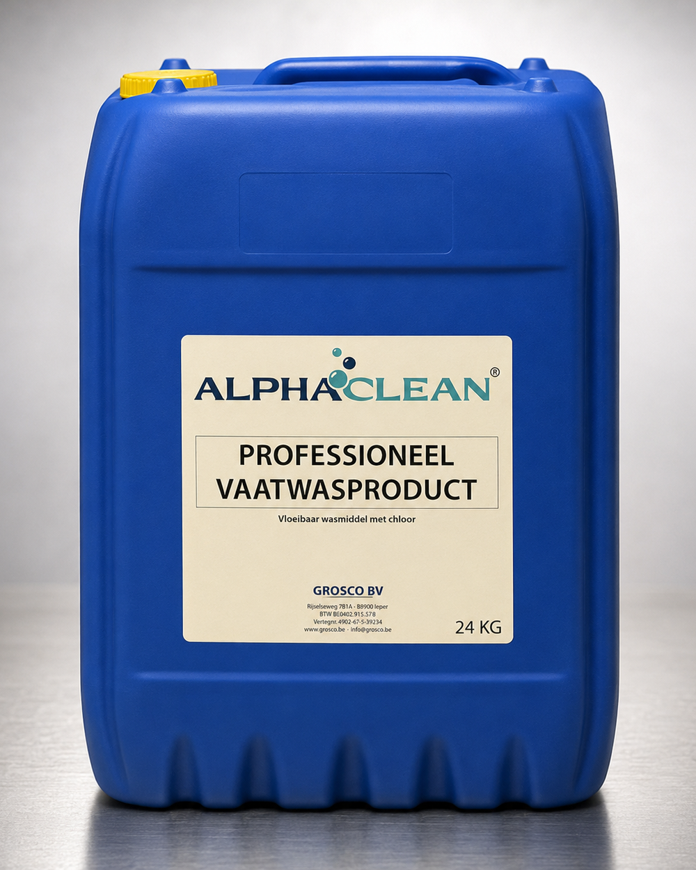 Professioneel Vaatwasproduct Alphaclean met Chloor 24kg