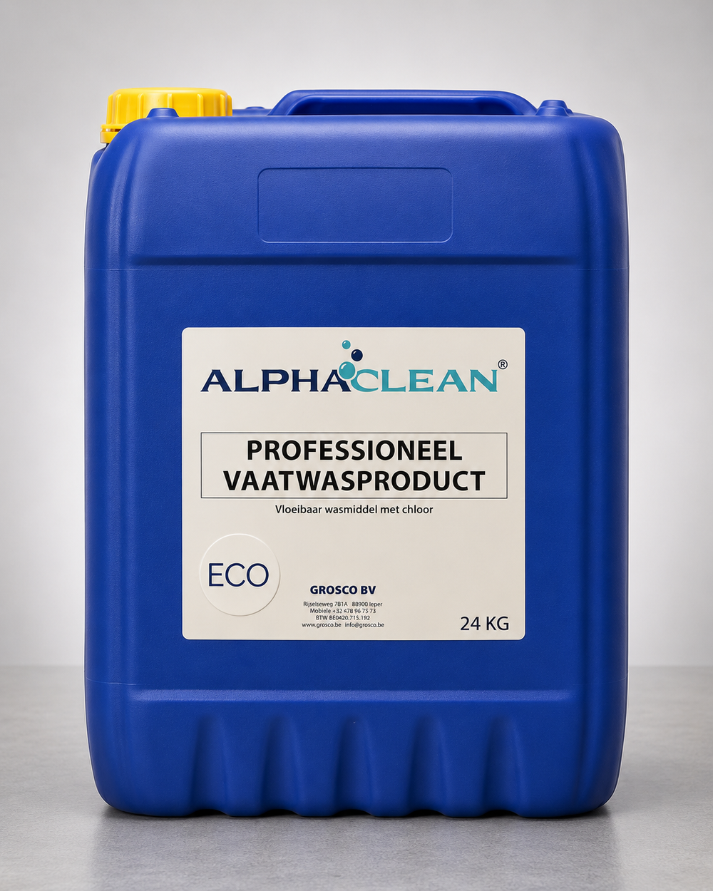 Professioneel Vaatwasproduct Alphaclean ECO met Chloor 24kg